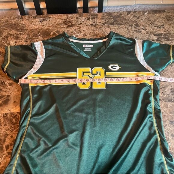 Women's NFL Green Bay Packers Clay Matthews Football Jersey Size 2XL 100 % Poly‍ - Picture 3 of 7